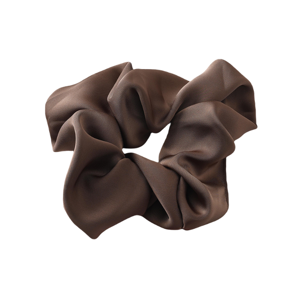 Scrunchie Satin | Chocolate