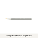 Drehgriffel mit Gravur