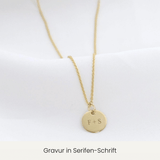 Ketten-Anhänger mit Gravur Echtgold