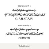 Schlafmaske mit Personalisierung | Schwarz