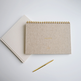 Wochen Tischkalender | Leinen